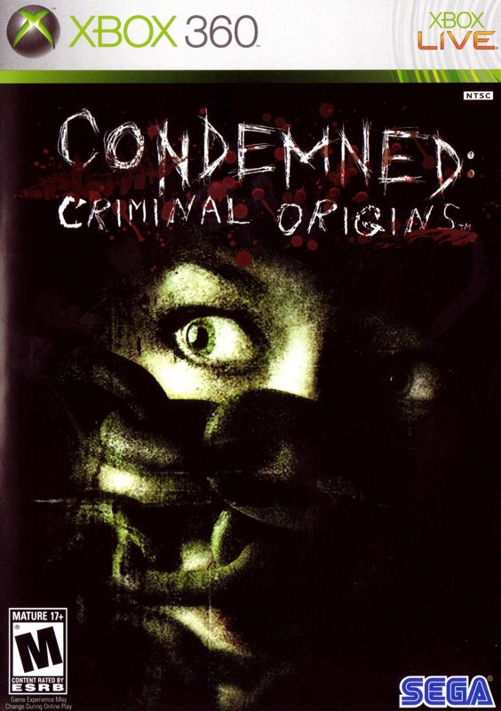 Condemned box art for Xbox 360